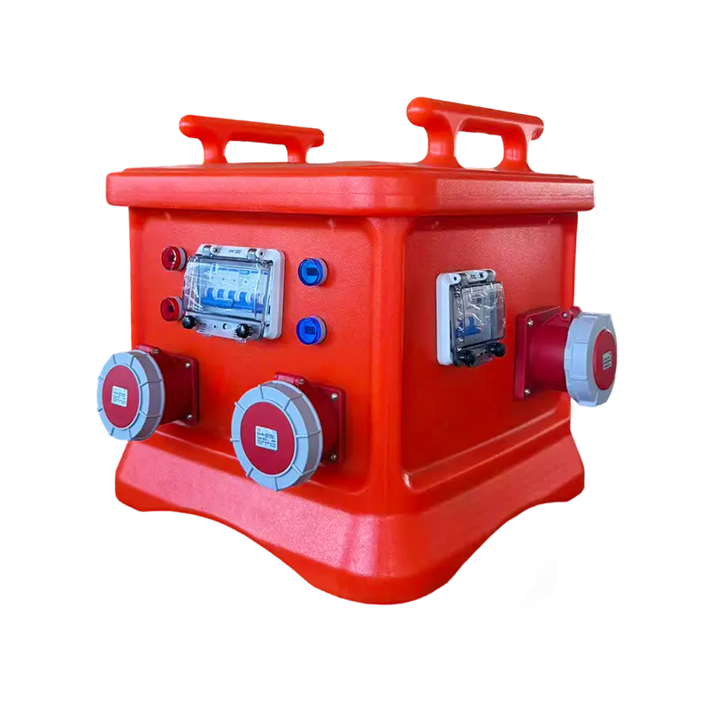 جعبه دوشاخه ضد آب صنعتی – IP66, 16A 220V